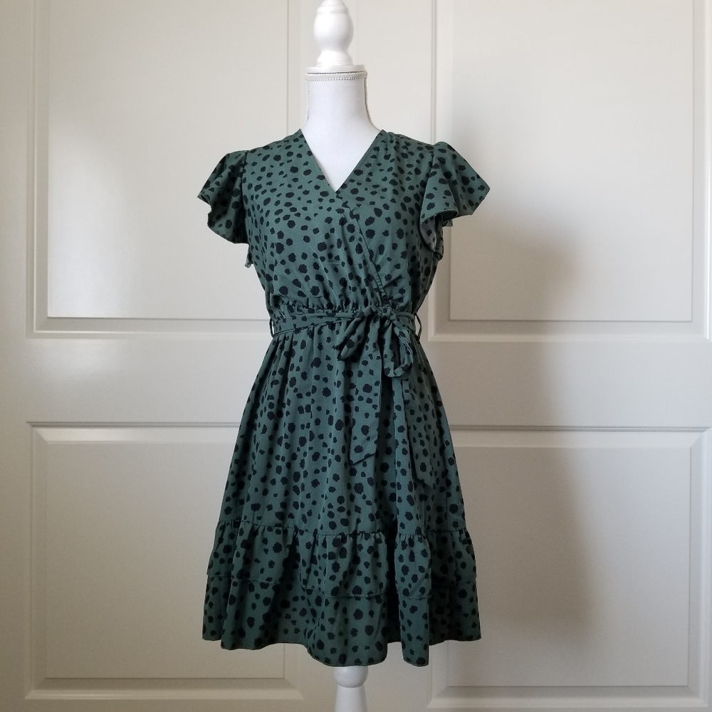 Shein Ruffle Dress Size Small